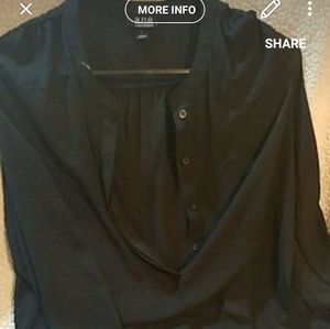 Ana sheer pullover blouse